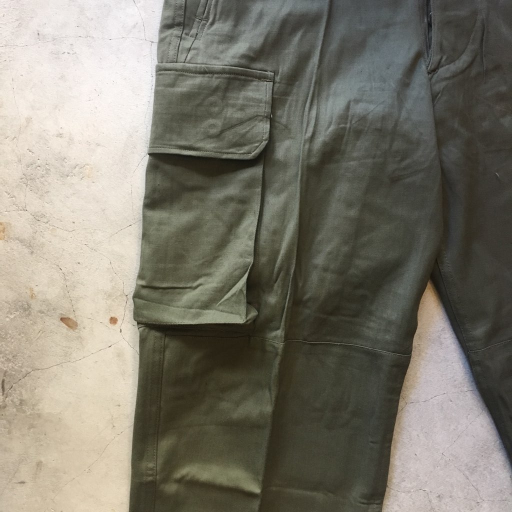 N.O.S. 1960's French Army ”M-47 Cargo” SIZE 23 | SIGNAL GARMENTS