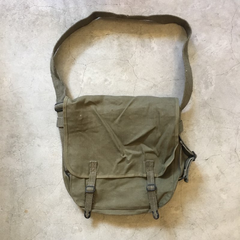 N.O.S. 1940's～1950's French Army ”Linen Canvas Bag” | SIGNAL GARMENTS