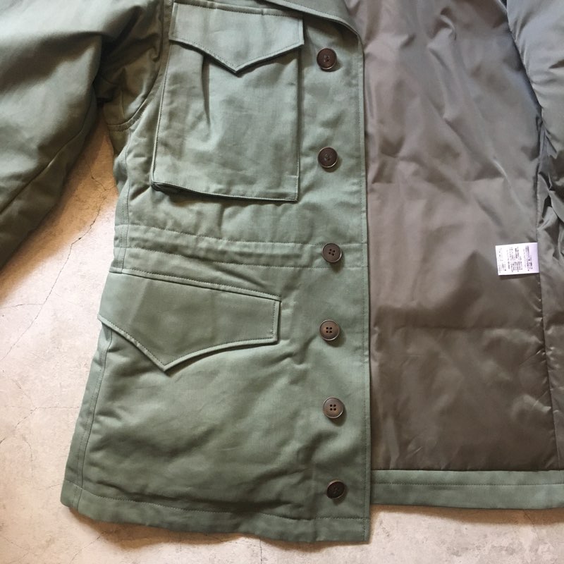 ZANTER ”M-43 Field Down Jacket” Khaki | SIGNAL GARMENTS