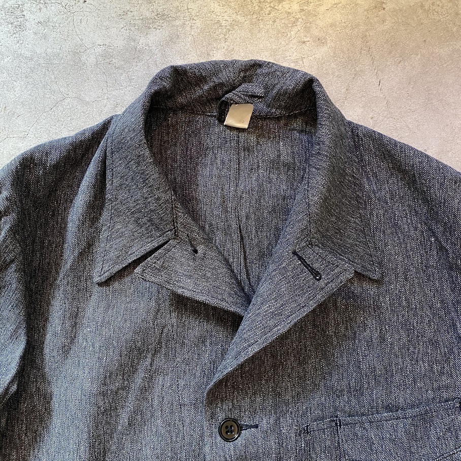 N.O.S. 's～'s FRENCH BLACK CHAMBRAY ”ATELIER COAT