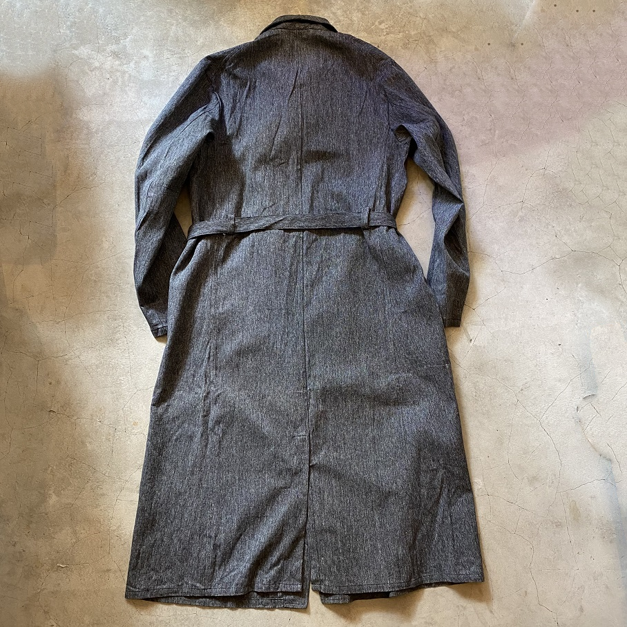 N.O.S. 1940's～1950's FRENCH BLACK CHAMBRAY ”ATELIER COAT