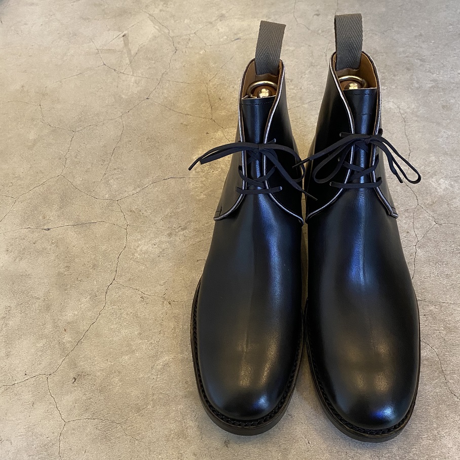 CLINCH ”George Boots” French Kip BLACK | SIGNAL GARMENTS