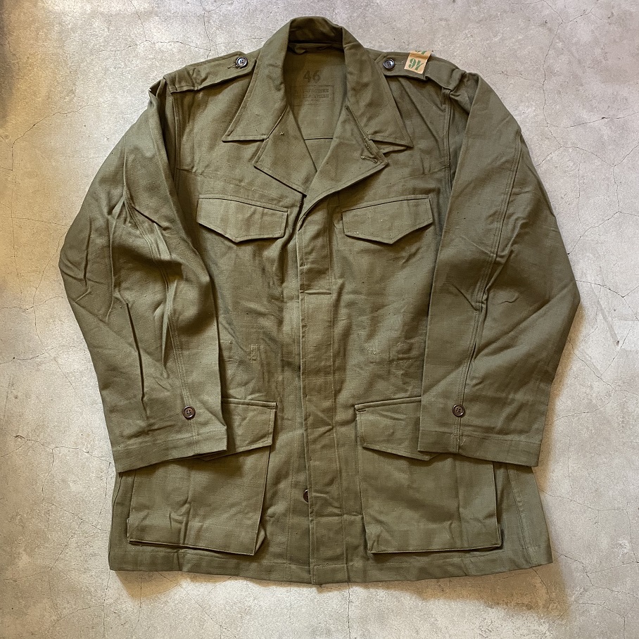 N.O.S 1950's FRENCH ARMY “M-47 JACKET” EARLY MODEL SIZE46 | SIGNAL