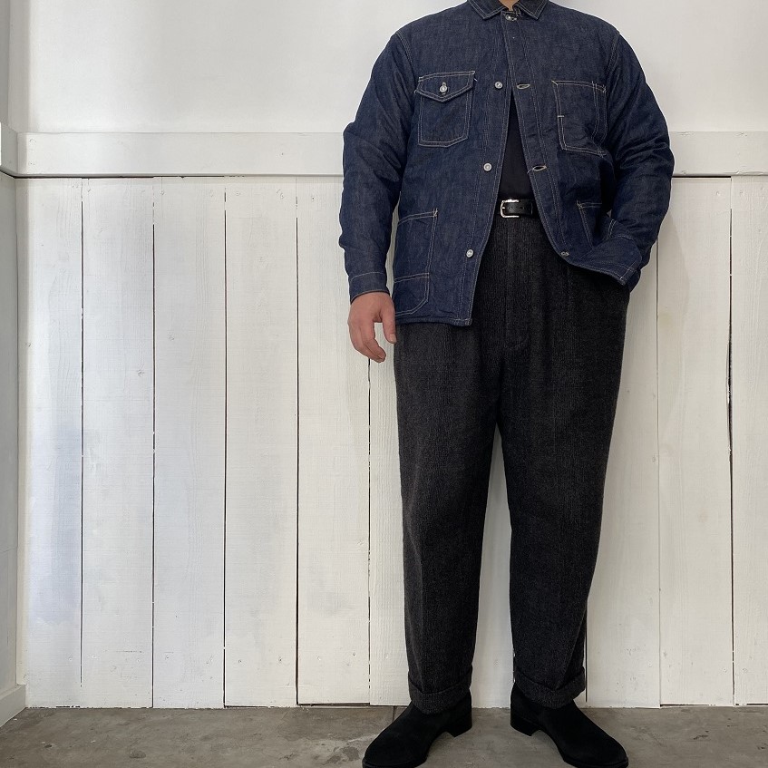 SIGNAL GARMENTS ORIGINAL “1930's Style Wool Lining” BLUE DENIM
