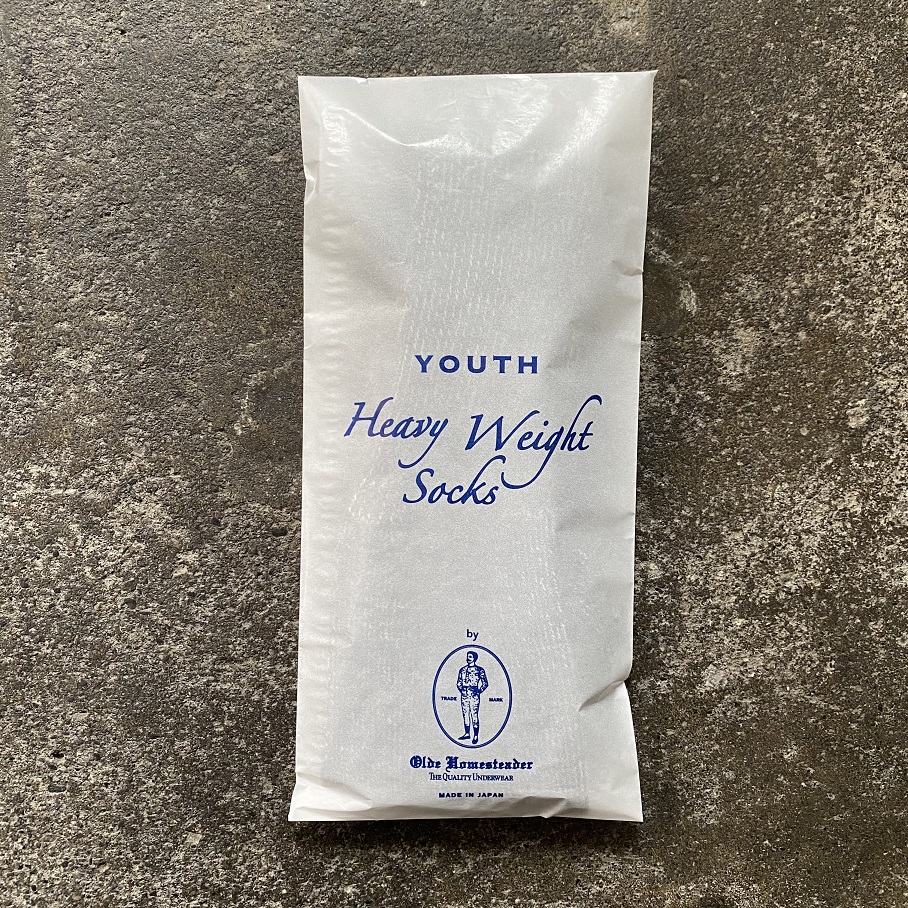 OLDE HOMESTEADER YOUTH OMJ002 CREW SOCKS OLDE MIX JERSEY BLACK-01