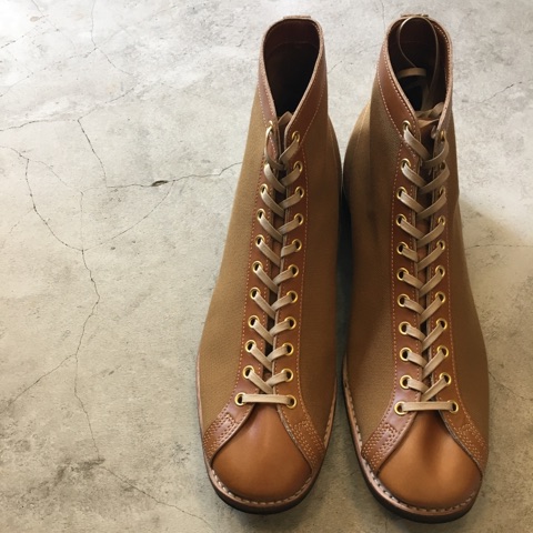 CLINCH Boots & Shoes ”MAST TRAINER” made for Arcadia Kyoto BROWN 