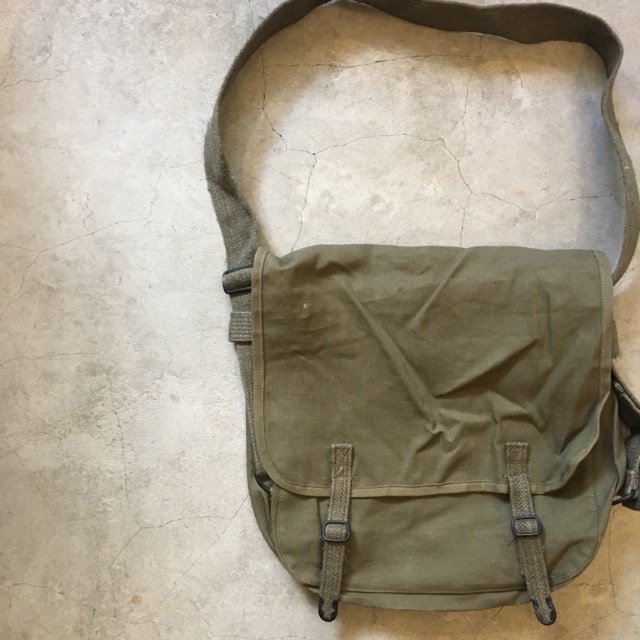 N.O.S. 1940's～1950's French Army ”Linen Canvas Bag” | SIGNAL GARMENTS