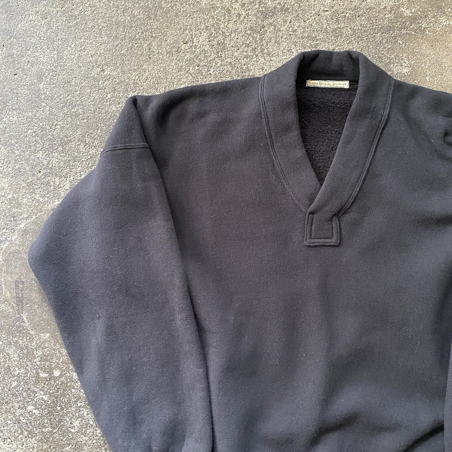 OLDE HOMESTEADER EQP002 EXTRA COTTON FLEECE ”Y Neck Long Sleeve